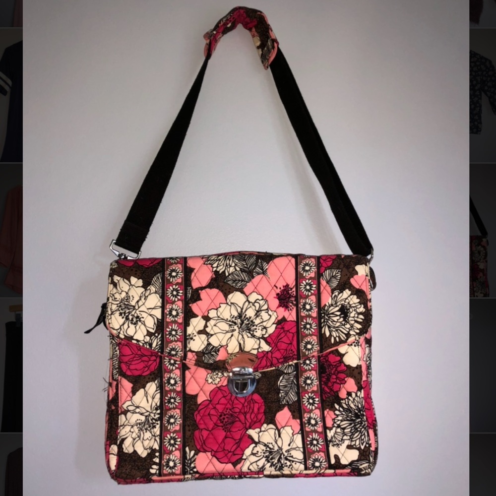 Vera bradley office bag!! beautiful pattern!